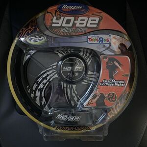 Banzai Yo-Be‎ Yobe Sling Disc Power Leash Black Yellow Toys R Us Exclusive New